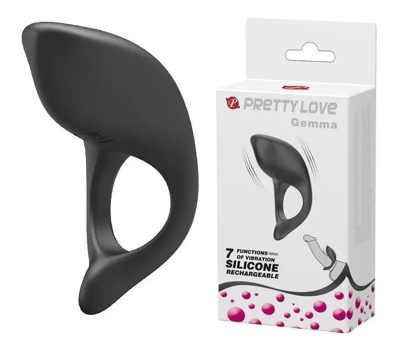 PRETTY LOVE Gemma Vibrating Cock Ring - Image 2