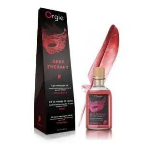 ORGIE Lips Massage Kit Strawberry 100ml
