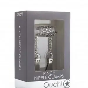 OUCH Pinch Nipple Clamps Assorted Colours