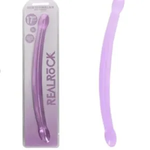 REALROCK Non Realistic Double Dong Purple 17''