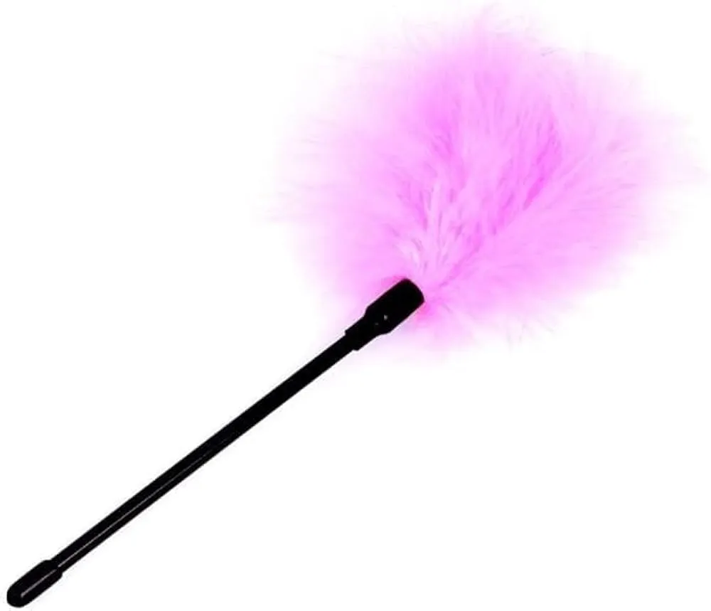 POISON ROSE  Feather Tickler – 20cm - Image 4
