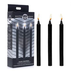 Master Series Fetish Drip Candles 2 colours 3 pack